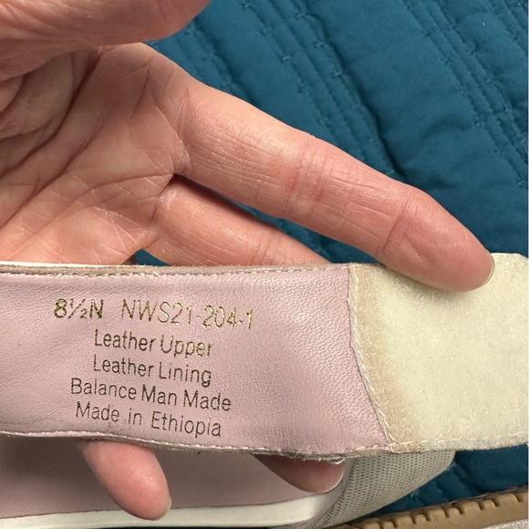 David Tate Wedge White/Cream Sandals 8.5 Narrow - Picture 5 of 5